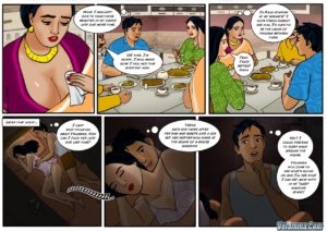 Velamma Episode 50 - Veena Cums Home
