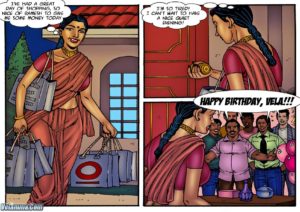 Velamma Dreams Episode 9 - A Birthday Orgy for VELA