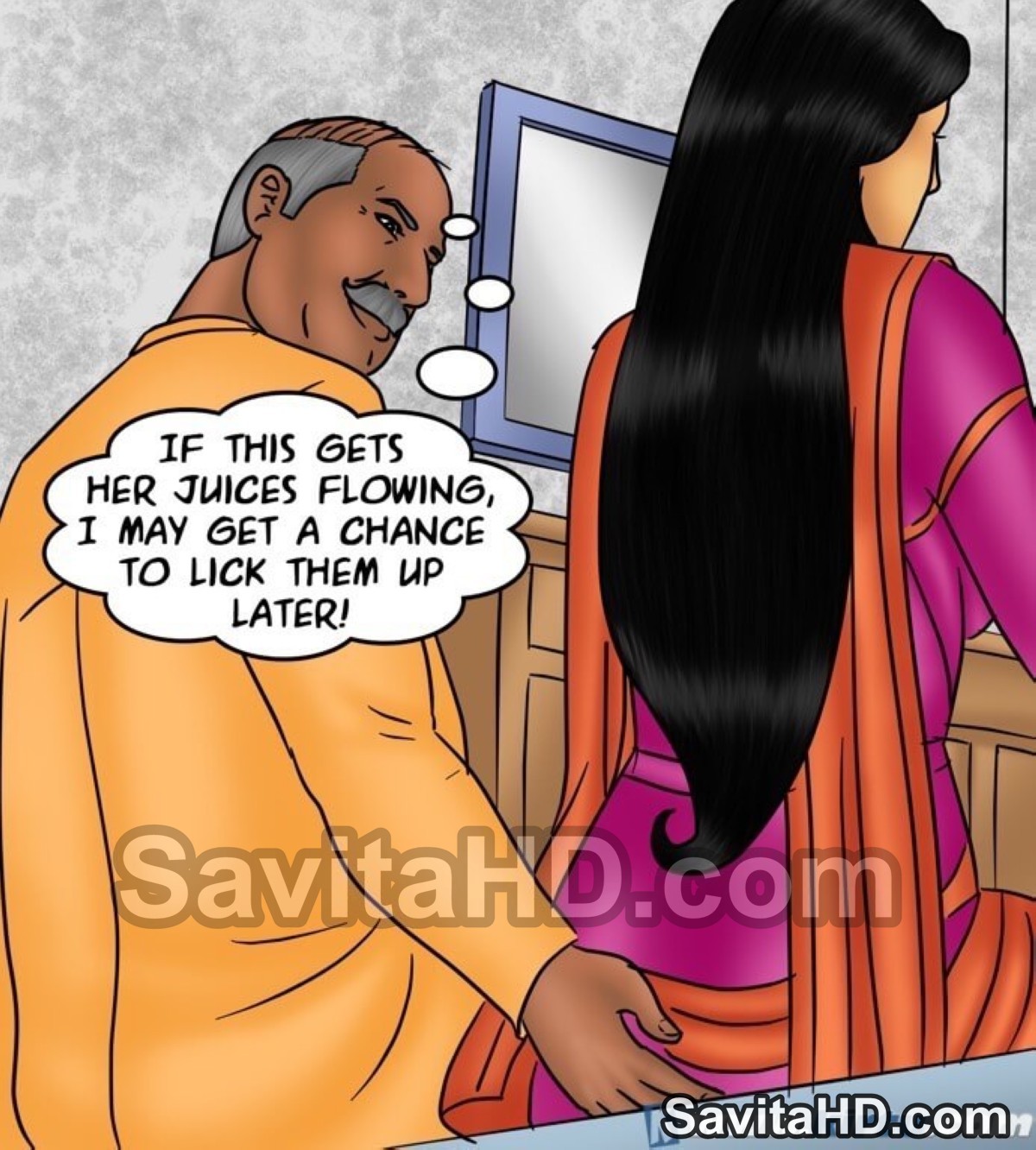 sb80-013 * Indian Kirtu Savita Bhabhi Comics.