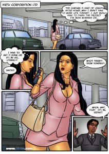 Savita Bhabhi Episode 45 - Savita Gains A Little Job Security