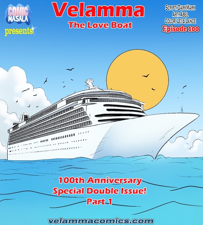 Velamma Episode 100 - The Love Boat - Part 1